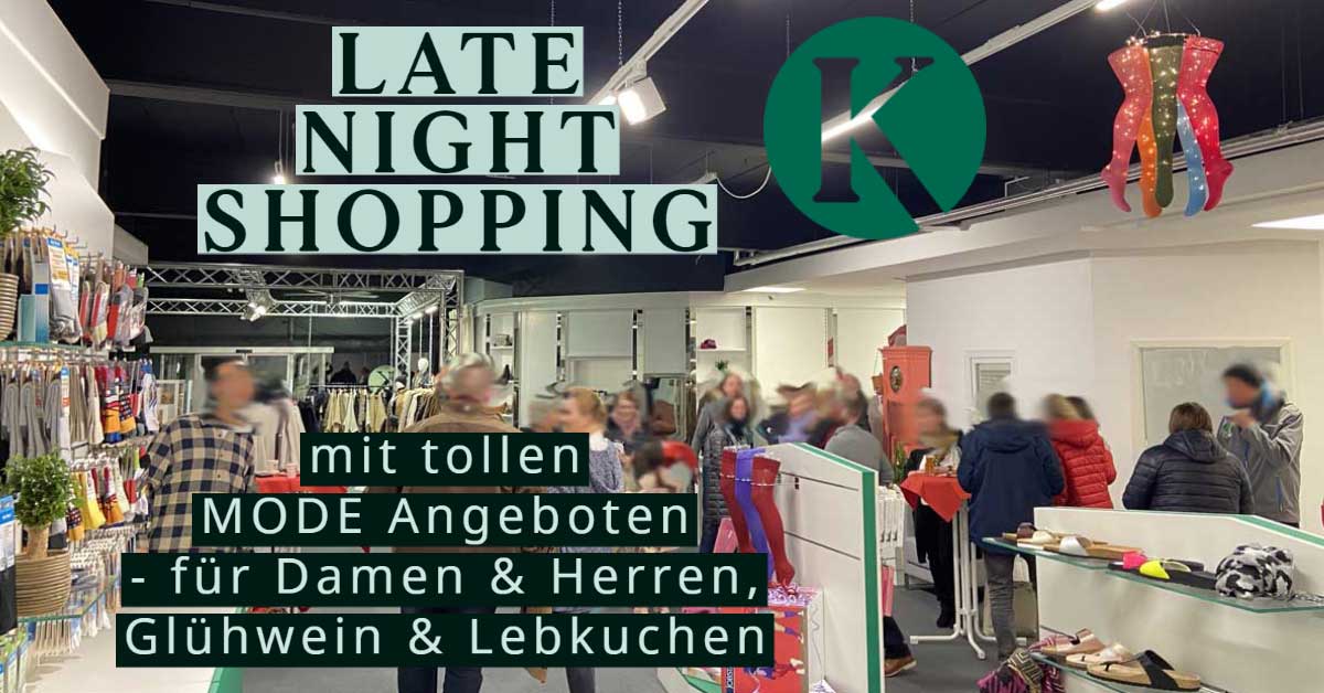 Late Night Shopping MODE Kobiger