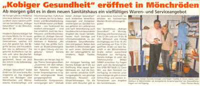 Sanitätshaus Kobiger 2006